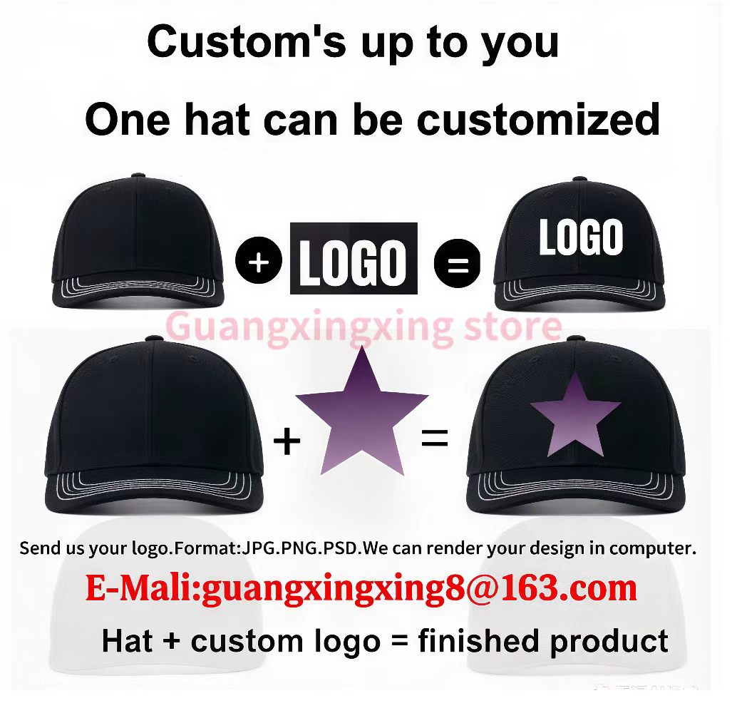 Custom Logo Hat Unisex DIY Des - đánh giá và giá Embroidery Design Logo