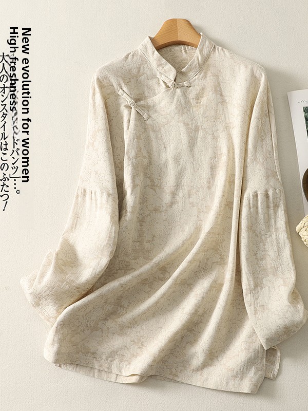 Retro Floral Embroidery Cotton - đánh giá và giá Embroidery Cotton Shirt