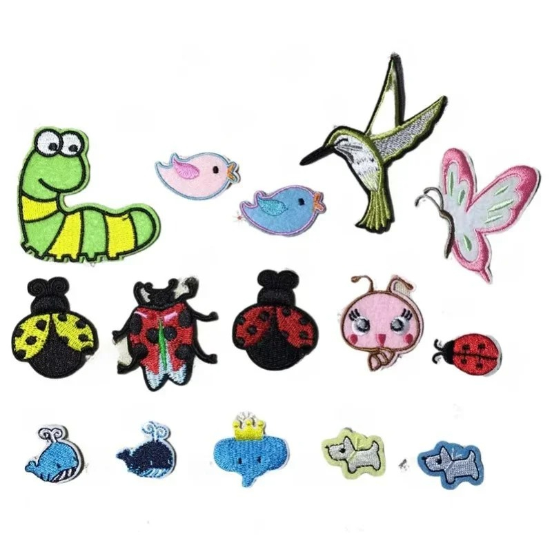 100pcs/Lot Luxury Anime Embroi - đánh giá và giá Embroidery Lady Bug